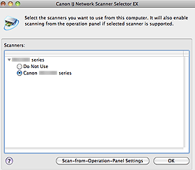 Canon IJ Network Scanner Selector EX Download